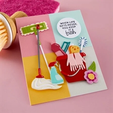 Spellbinders Dies - Shiny New Day / Squeaky Clean
